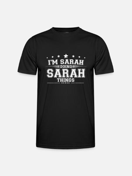 Sarah - Men's Functional T-Shirt - black
