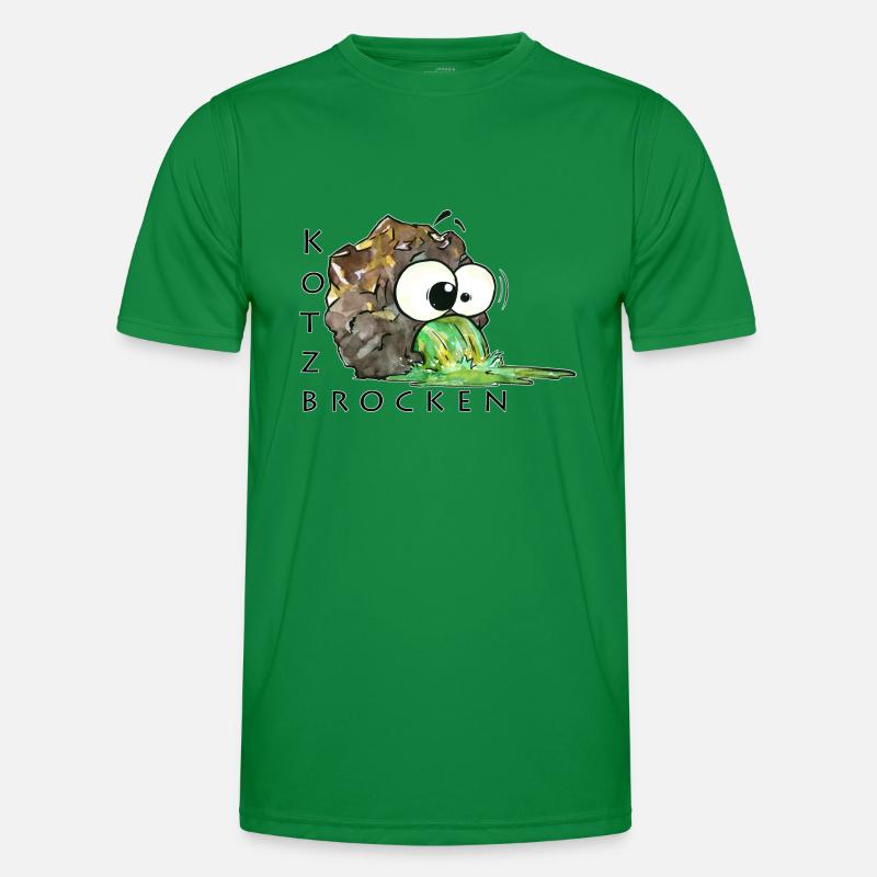 Morceaux de vomi T-shirt sport Homme