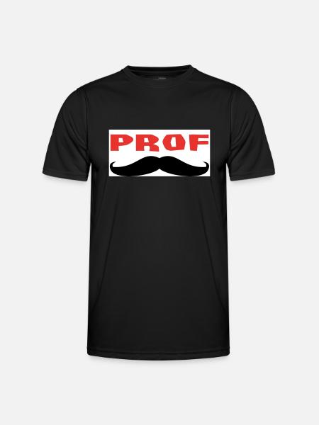 PROF - T-shirt sport Homme - noir