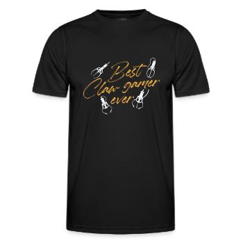 Best Claw Game Ever Arcade Crane Machine - Männer Funktions-T-Shirt - Schwarz - Vorne - AI Model Male 178 dark (178cm)