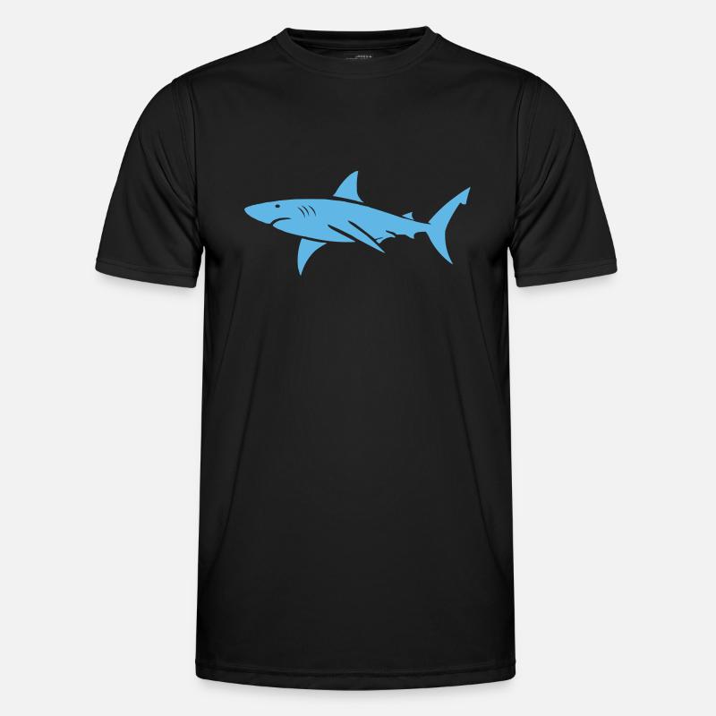 requin T-shirt sport Homme