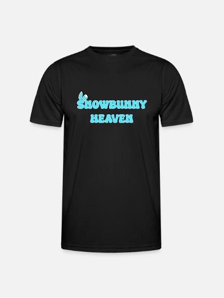 Snowbunny Heaven - Men's Functional T-Shirt - black