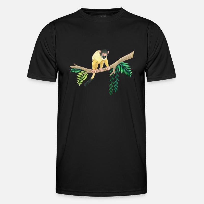 kleines Äffchen Männer Funktions-T-Shirt