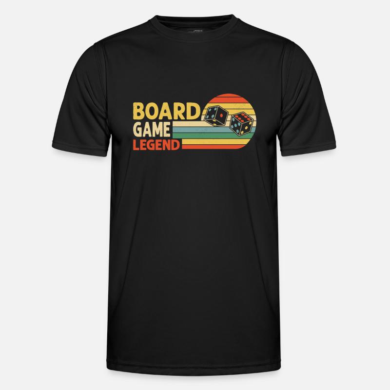 Board Game Legend Nerd Gamer Tabletop Player Männer Funktions-T-Shirt