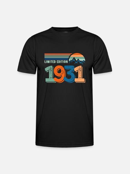 Limited edition 1931 - Men's Functional T-Shirt - black