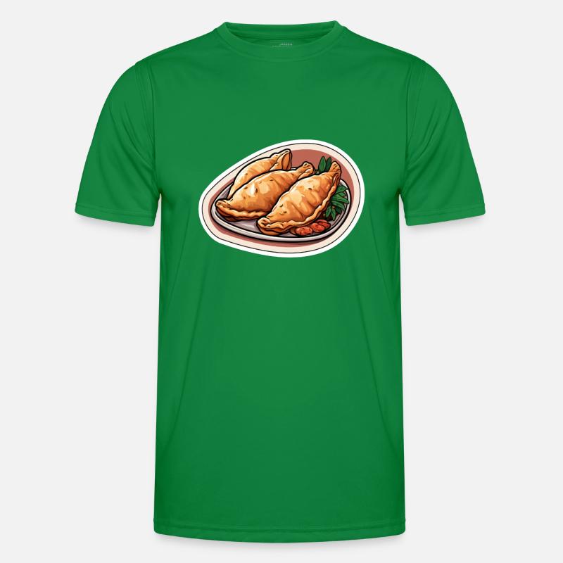 Empanadas three dumplings Men's Functional T-Shirt