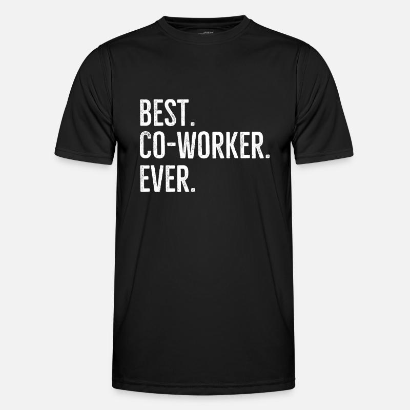 Best Co-Worker Ever - Men's Functional T-Shirt - black