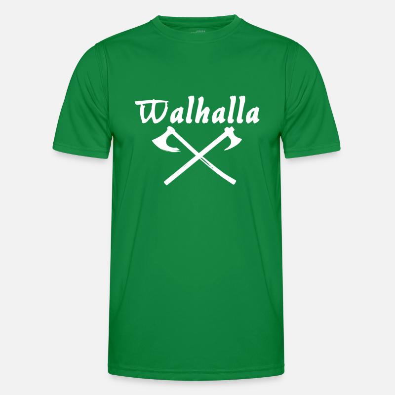 Walhalla weiß Männer Funktions-T-Shirt