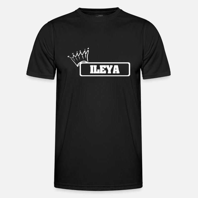 Ileya as a crown - Men's Functional T-Shirt - black