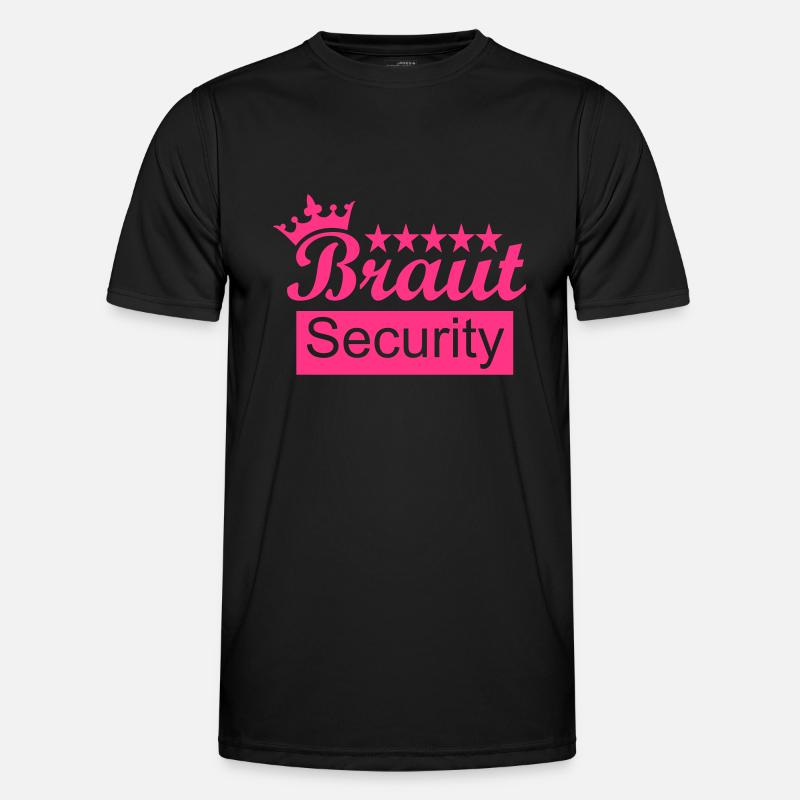 Braut Männer Funktions-T-Shirt