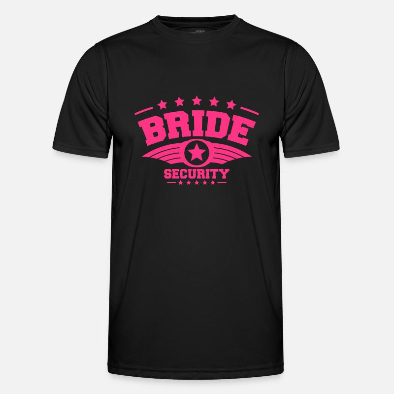 Bride Security Men's Functional T-Shirt