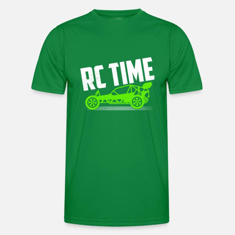 RC Time Model Car Remote Control Männer Funktions-T-Shirt