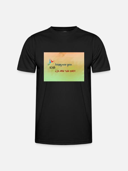 Arthin new year - Men's Functional T-Shirt - black