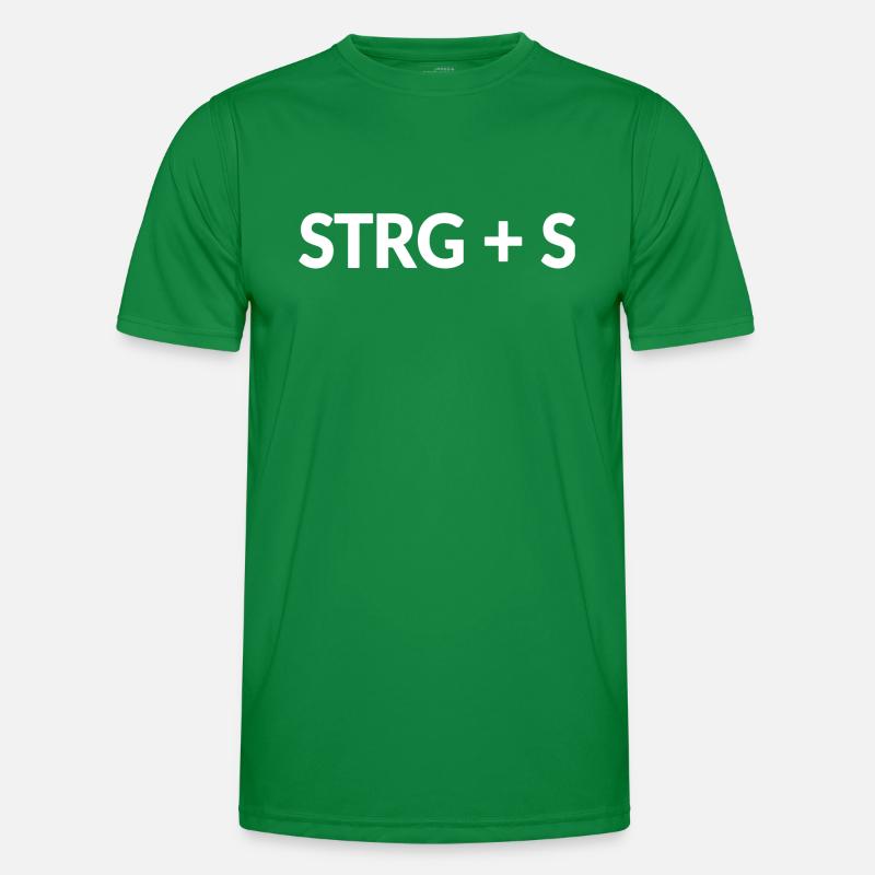 Save CTRL+S Men's Functional T-Shirt