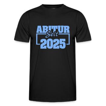 2025 - Männer Funktions-T-Shirt - Schwarz - Vorne - AI Model Male 178 dark (178cm)