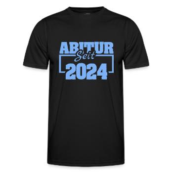 2024 - Männer Funktions-T-Shirt - Schwarz - Vorne - AI Model Male 178 dark (178cm)