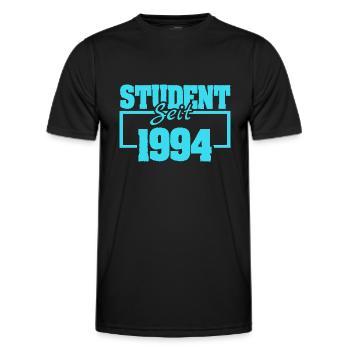 Student 1994 - Männer Funktions-T-Shirt - Schwarz - Vorne - AI Model Male 178 dark (178cm)