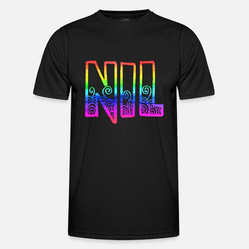 Nil RS Arc-en-ciel T-shirt sport Homme