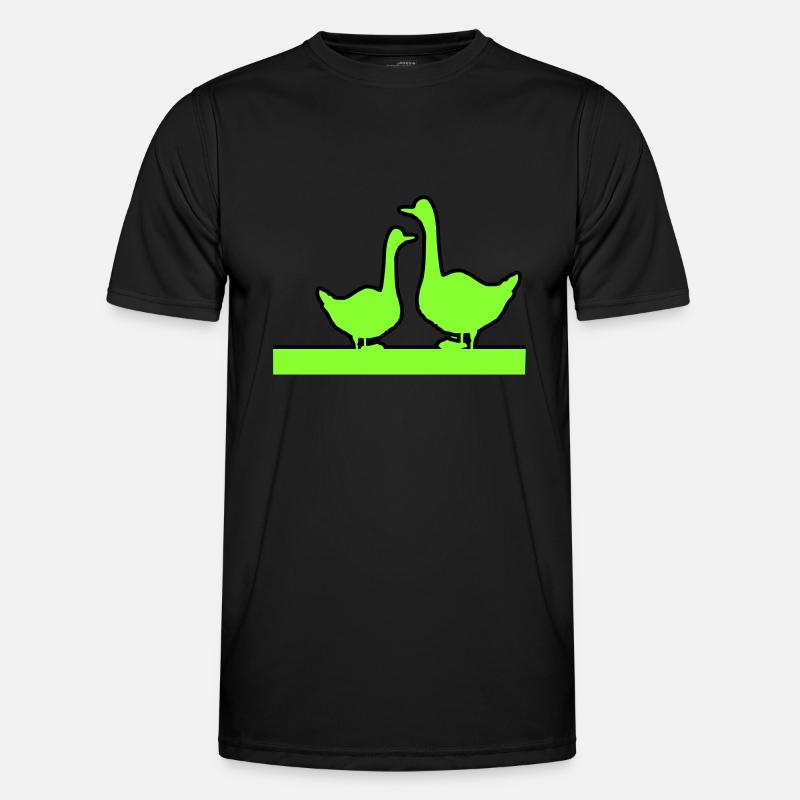 Gänse Männer Funktions-T-Shirt