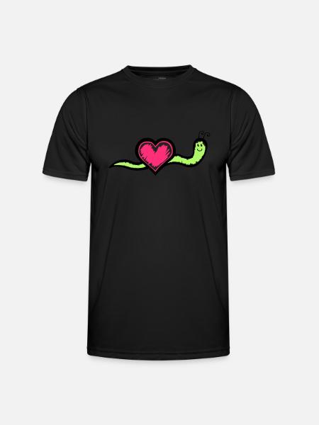 Snail 02 - Men's Functional T-Shirt - black