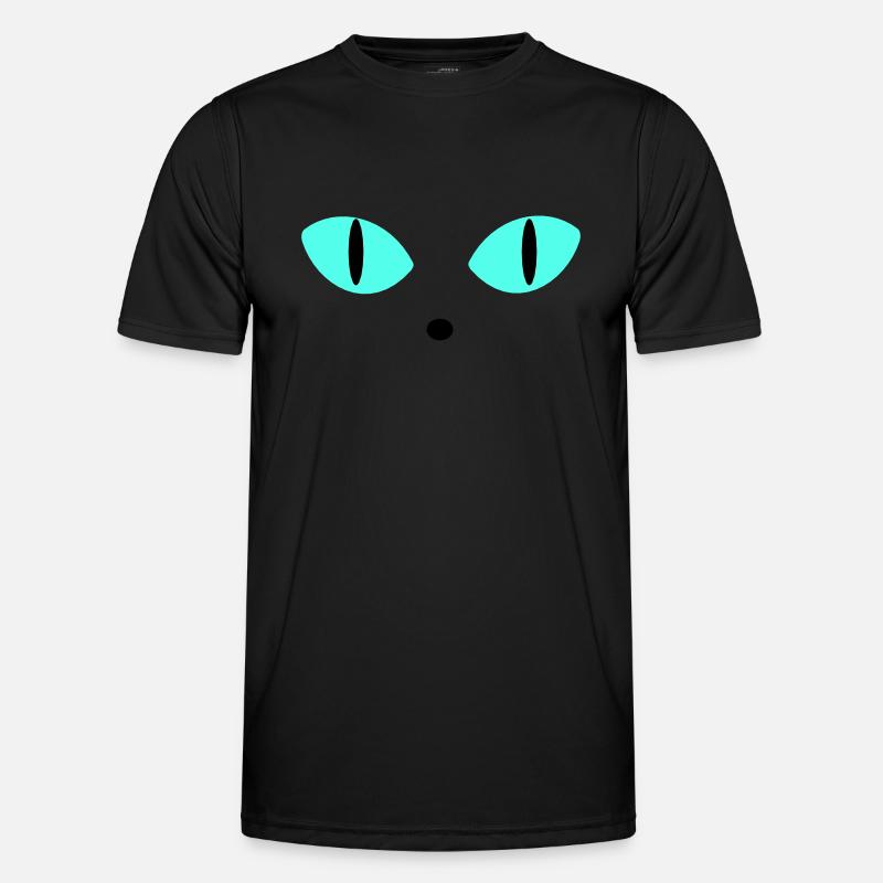 Blaue Augen Männer Funktions-T-Shirt