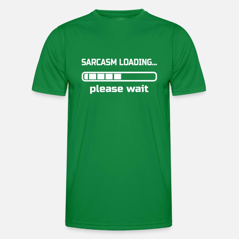 sarcasm loading… please wait. Humour T-shirt sport Homme