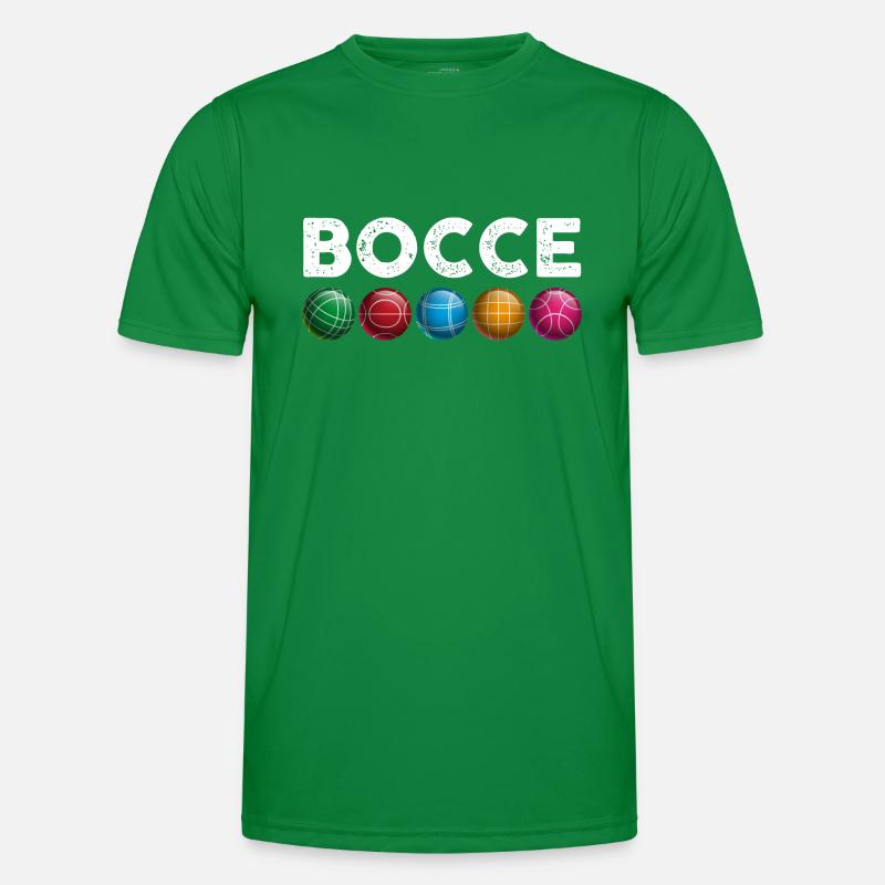 Bocce | Bocce Ball Männer Funktions-T-Shirt
