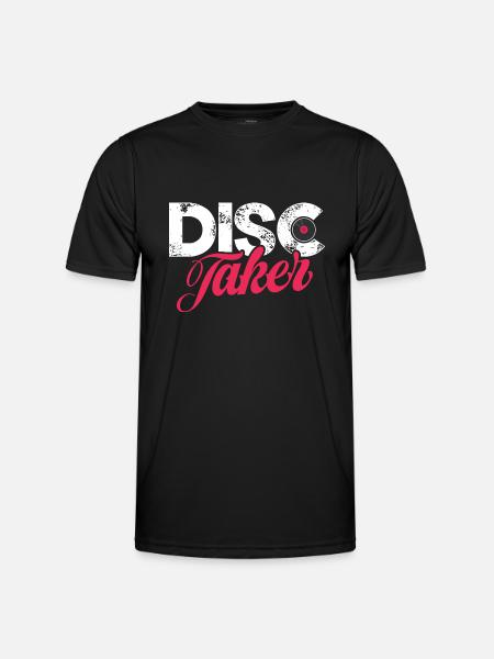 Disc taker - Men's Functional T-Shirt - black