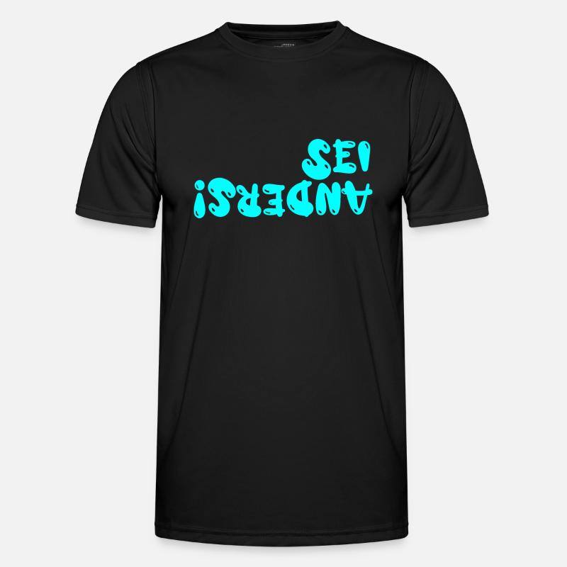 sei anders Männer Funktions-T-Shirt