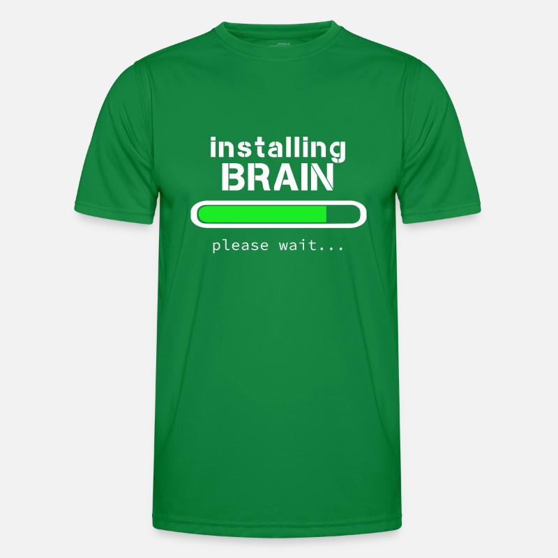 Installing Brain Men's Functional T-Shirt