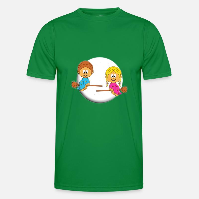 KINDER - HALLOWEEN - HEXEN - JUNGE - MÄDCHEN Männer Funktions-T-Shirt