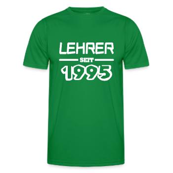 1995 - Men's Functional T-Shirt - kelly green - Front - AI Model Male 178 dark (178cm)
