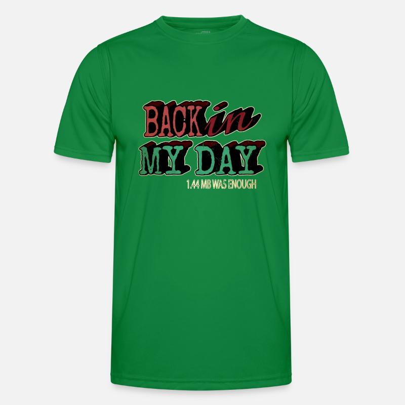 Computer Bday Fullstack Developer Programming Men's Functional T-Shirt