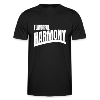 Unity in Diversity Indulging in Flavors - Men's Functional T-Shirt - black - Front - AI Model Male 178 dark (178cm)