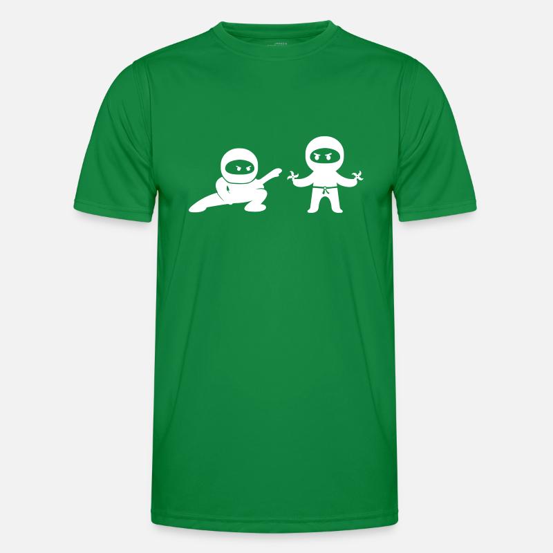 ninjas comic Männer Funktions-T-Shirt