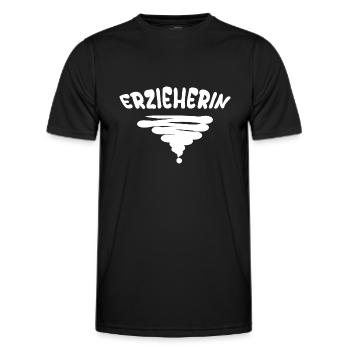 Erzieherin als Beruf - Männer Funktions-T-Shirt - Schwarz - Vorne - AI Model Male 178 dark (178cm)