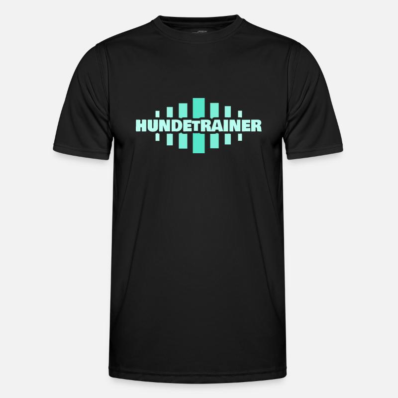 Gift for Dog Trainer - Men's Functional T-Shirt - black