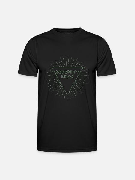 Serenity Now - Men's Functional T-Shirt - black