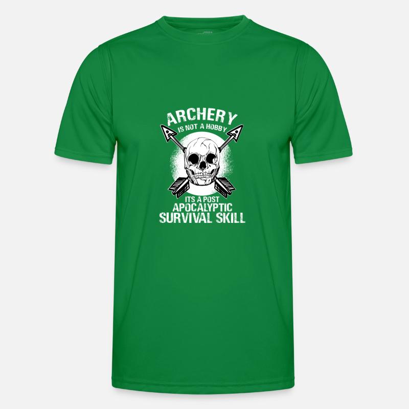 Archery is not a hobby Männer Funktions-T-Shirt