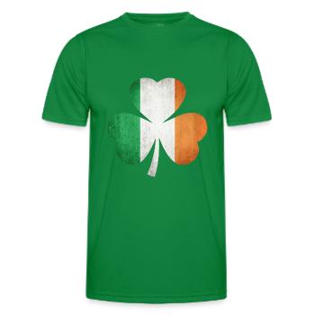 Irish lover - Men's Functional T-Shirt - kelly green - Front - AI Model Male 178 dark (178cm)