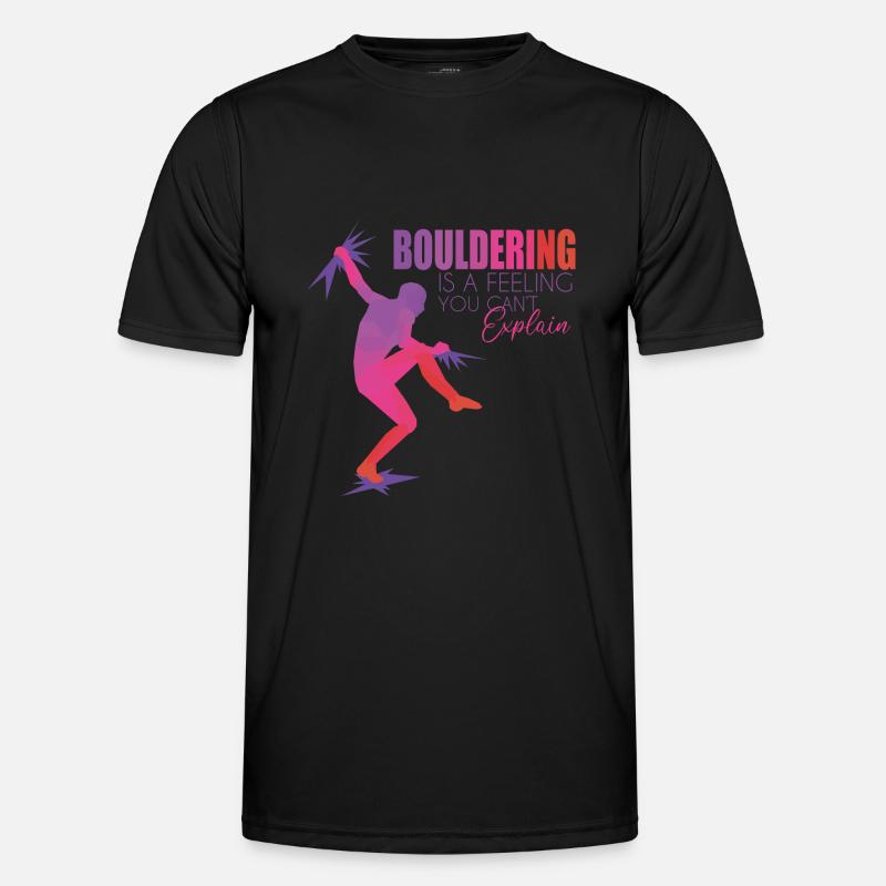 Bouldering Men's Functional T-Shirt
