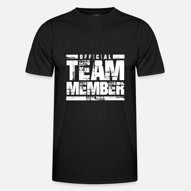Team Member Official - Men's Functional T-Shirt - black