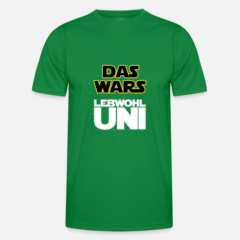 Das wars, Lebwohl Uni! Männer Funktions-T-Shirt