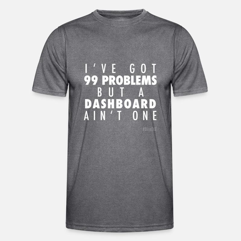 BI or DIE - 99 Problems - white Men's Functional T-Shirt
