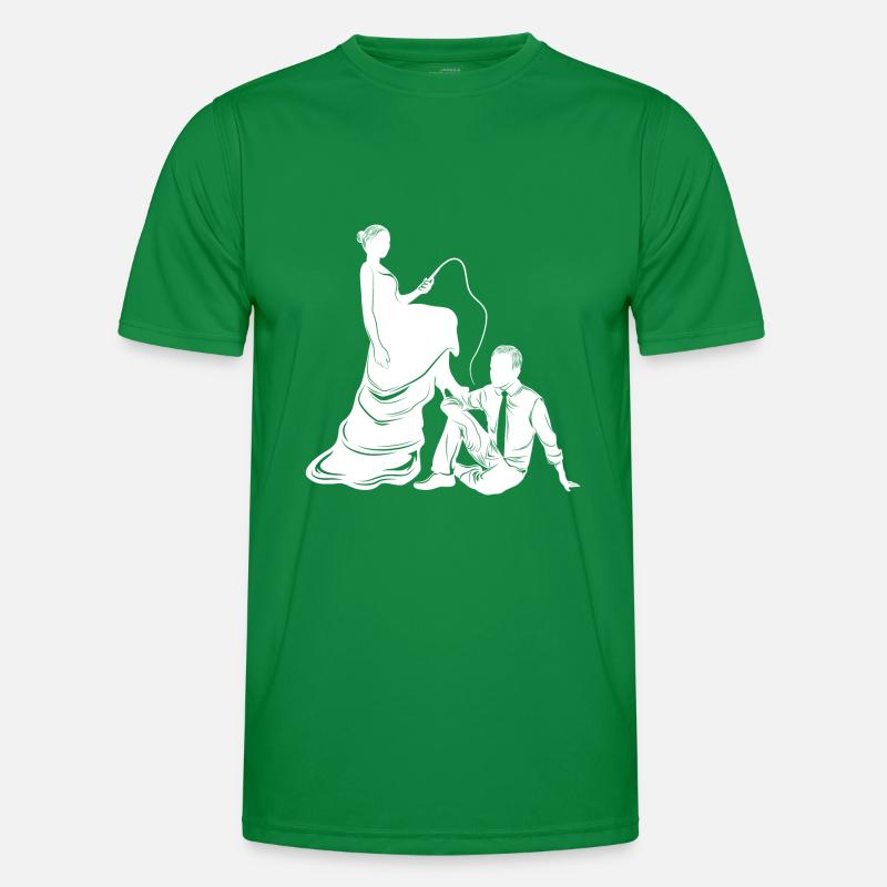 brautpaar ehepaar silhouette Männer Funktions-T-Shirt