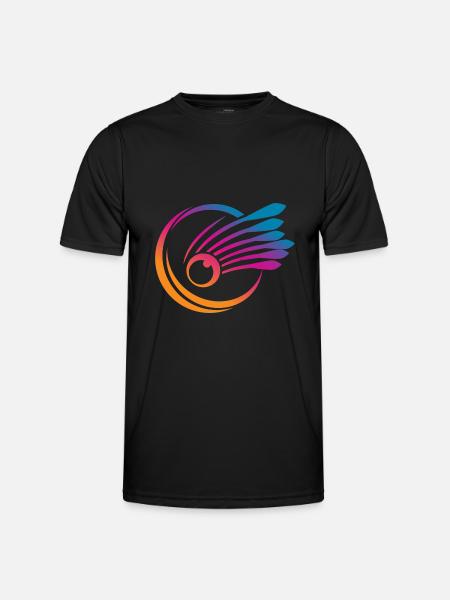 Badminton - Men's Functional T-Shirt - black