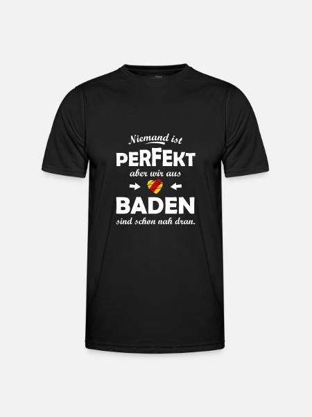 Perfect from Baden - Men's Functional T-Shirt - black