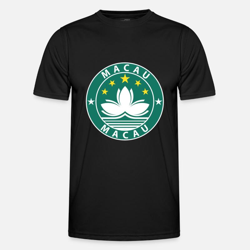 Macau - Men's Functional T-Shirt - black
