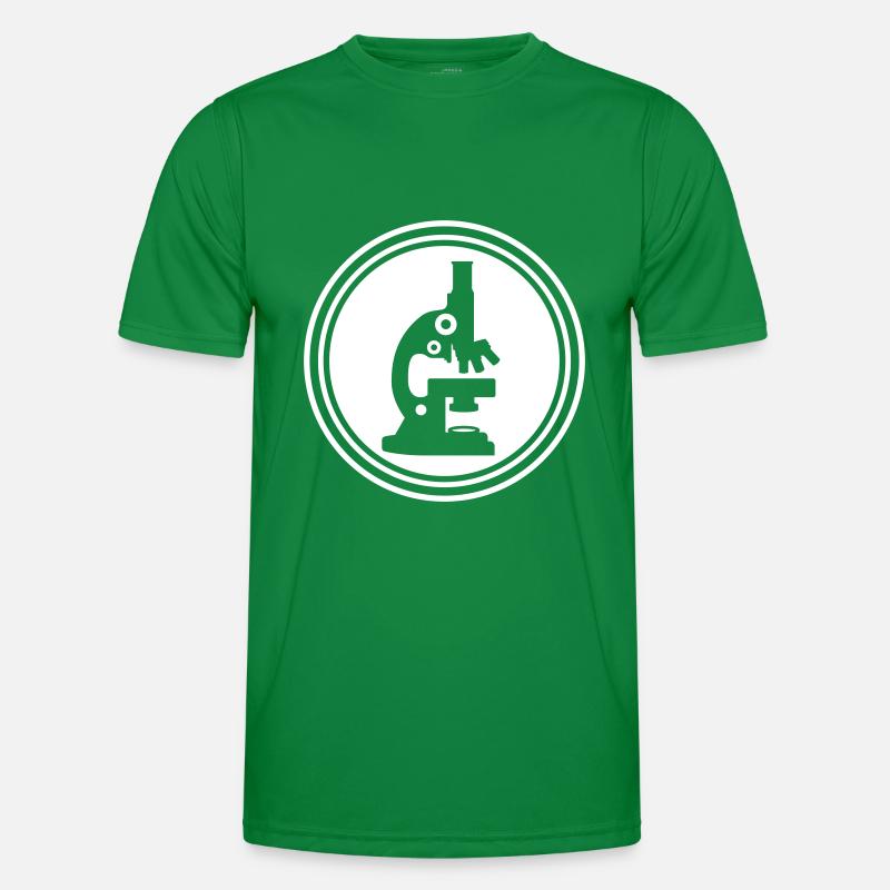 Microscope Icon Icon Men's Functional T-Shirt