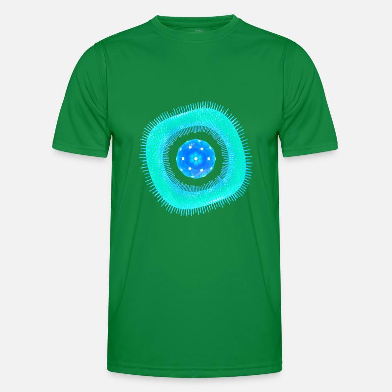Abstract Cell Men's Functional T-Shirt